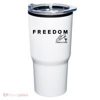 Freedom Charlie Kirk Its All About Jesus Back And Front Tumbler thumb 0