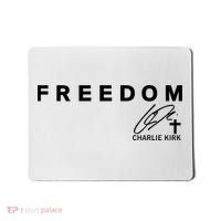 Freedom Charlie Kirk Its All About Jesus Back And Front Mousepad thumb 0