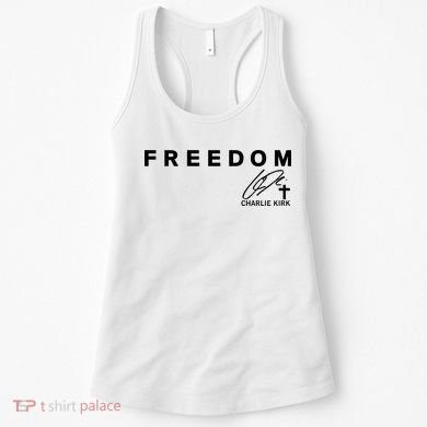 Freedom Charlie Kirk Its All About Jesus Back And Front Women's Tank Top