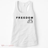 Freedom Charlie Kirk Its All About Jesus Back And Front Women's Tank Top thumb 0