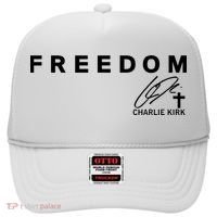 Freedom Charlie Kirk Its All About Jesus Back And Front Hat thumb 0