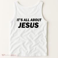 Freedom Charlie Kirk Its All About Jesus Back And Front Tank Top thumb 5