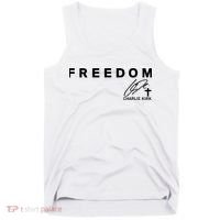 Freedom Charlie Kirk Its All About Jesus Back And Front Tank Top thumb 0