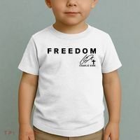 Freedom Charlie Kirk Its All About Jesus Back And Front Toddler T-Shirt thumb 2