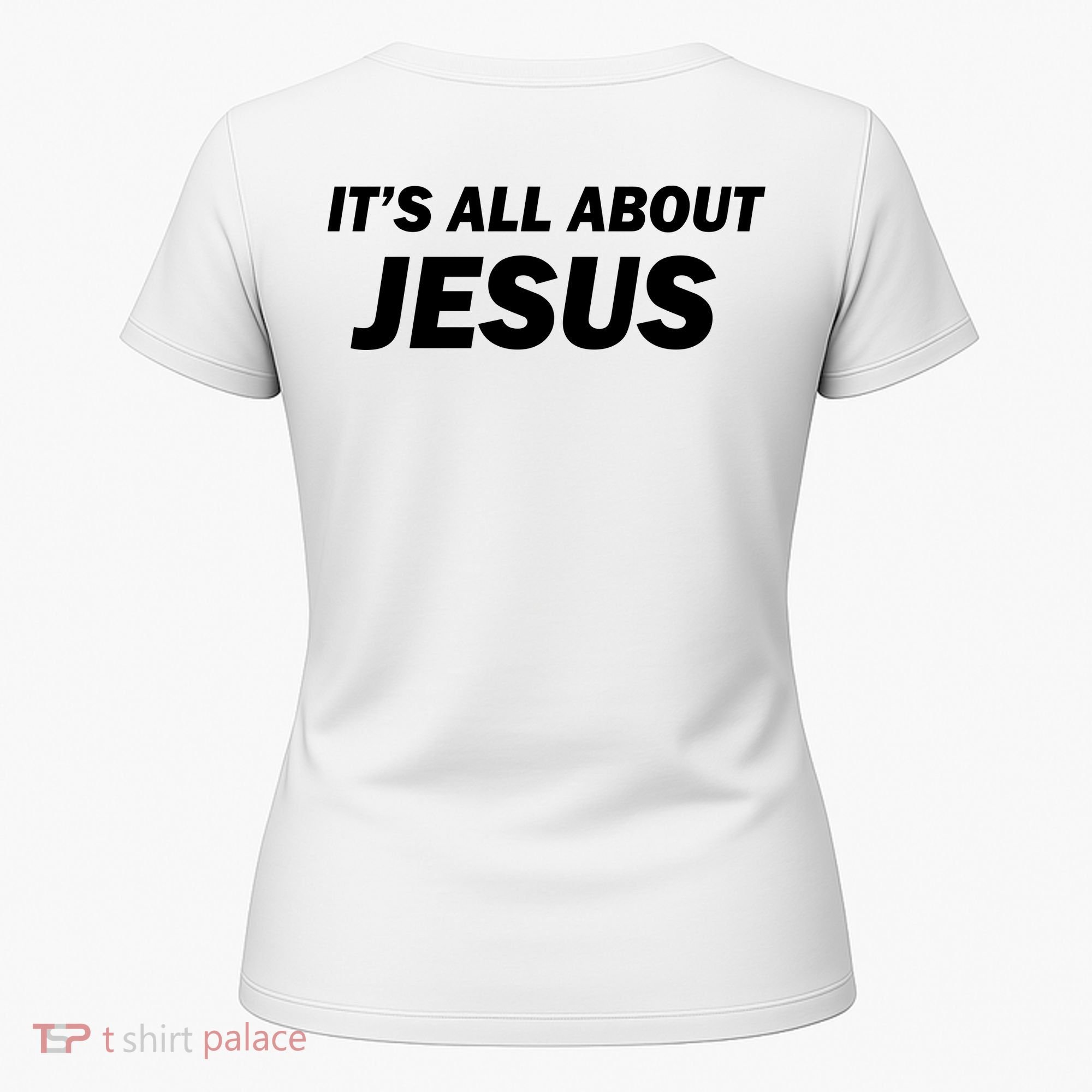 Freedom Charlie Kirk Its All About Jesus Back And Front Women's T-Shirt