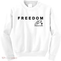 Freedom Charlie Kirk Its All About Jesus Back And Front Kids Sweatshirt thumb 0