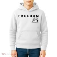 Freedom Charlie Kirk Its All About Jesus Back And Front Kids Hoodie thumb 4