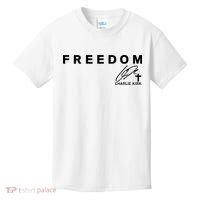 Freedom Charlie Kirk Its All About Jesus Back And Front Kids T-Shirt thumb 0