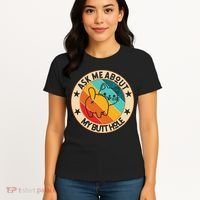 Funny Cat Kitten Ask Me About My BUTTHOLE Animal Butt Women's T-Shirt thumb 4