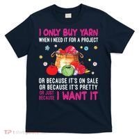 Funny Crochet Knitting Themed Novelty Gifts For Women T-Shirt thumb 0