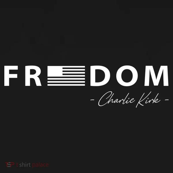FREEDOM Charlie Kirk Bucket Hat