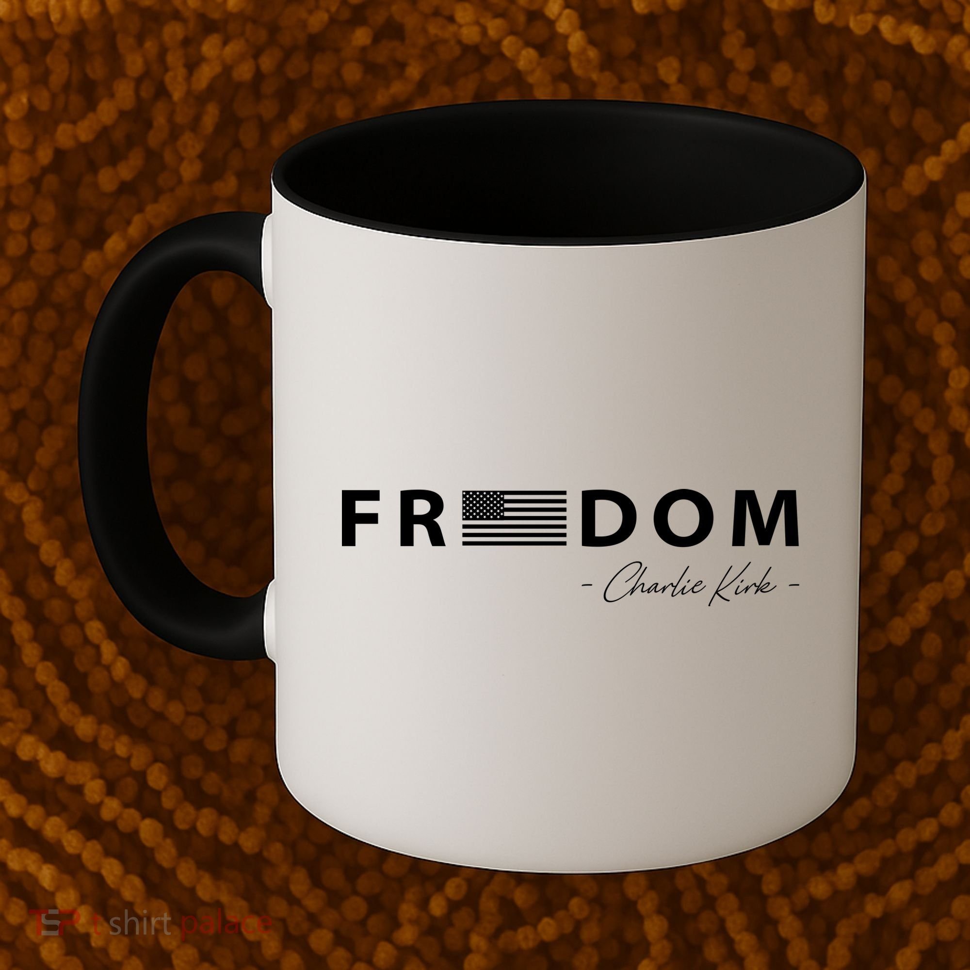FREEDOM Charlie Kirk Coffee Mug