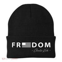 FREEDOM Charlie Kirk Beanie thumb 0