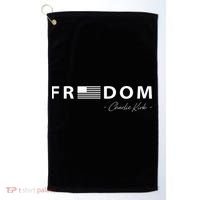 FREEDOM Charlie Kirk Golf Towel thumb 0