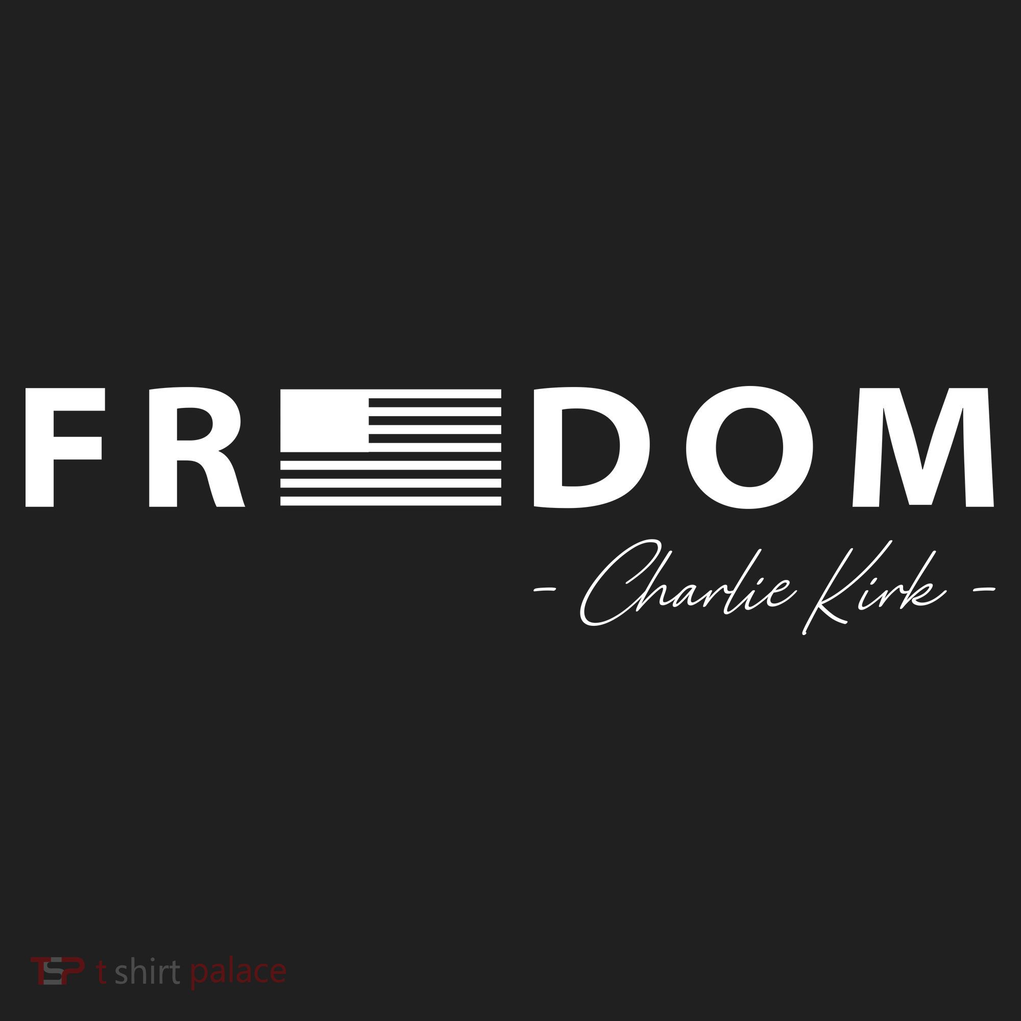 FREEDOM Charlie Kirk Golf Towel