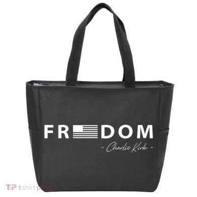 FREEDOM Charlie Kirk Tote Bag