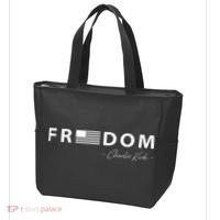 FREEDOM Charlie Kirk Tote Bag thumb 3