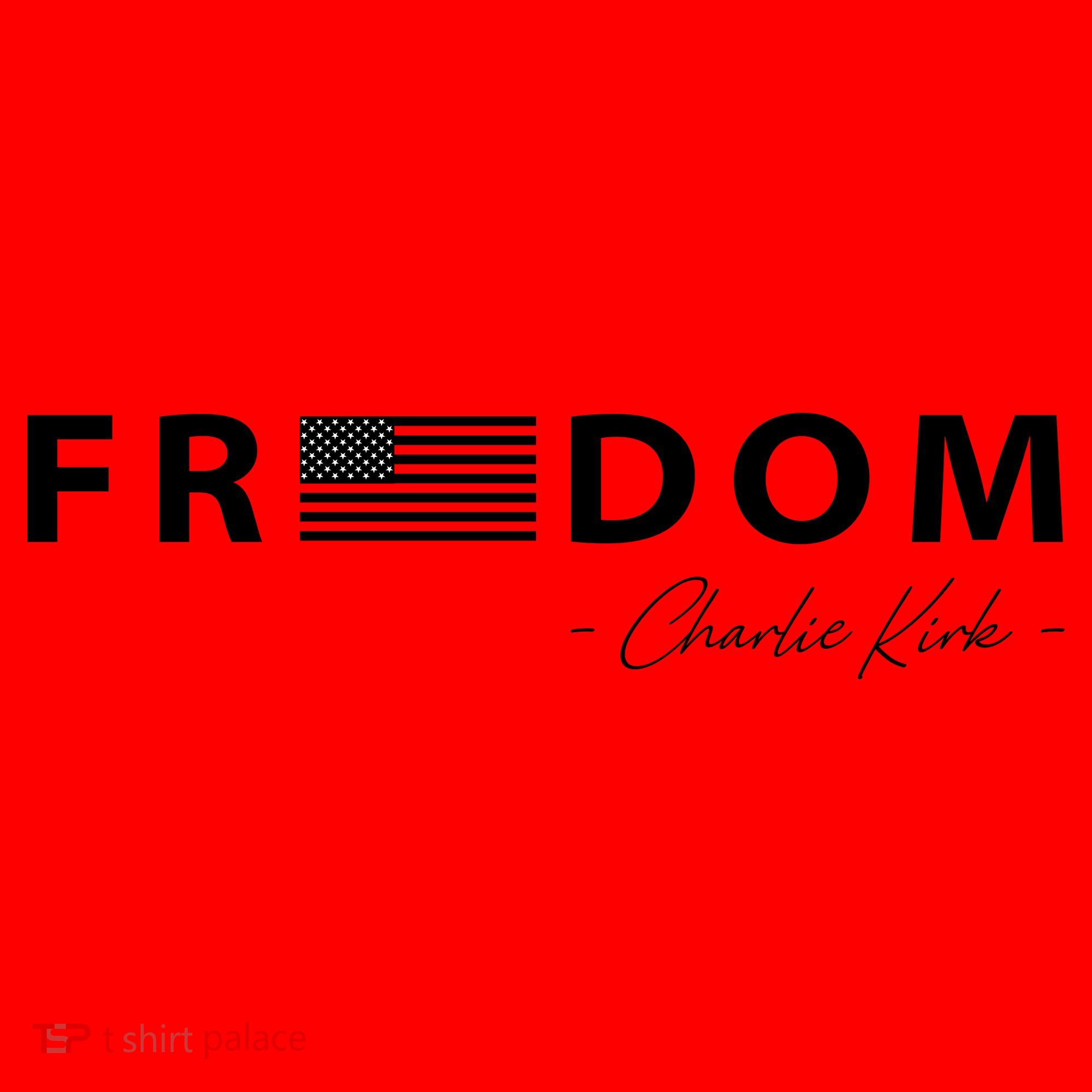 FREEDOM Charlie Kirk Santa Hat