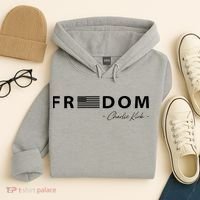 FREEDOM Charlie Kirk Hoodie thumb 4