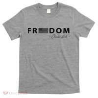 FREEDOM Charlie Kirk T-Shirt thumb 0