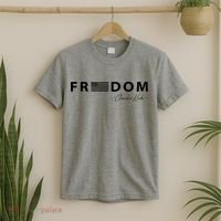 FREEDOM Charlie Kirk T-Shirt thumb 2
