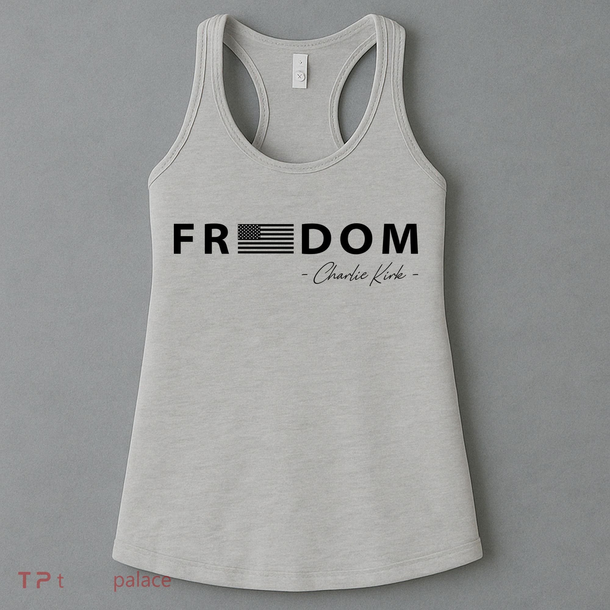 FREEDOM Charlie Kirk Women's Tank Top