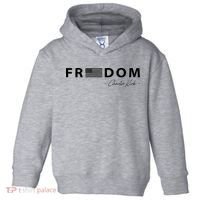 FREEDOM Charlie Kirk Toddler Hoodie thumb 0