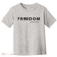 FREEDOM Charlie Kirk Toddler T-Shirt thumb 0