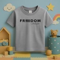 FREEDOM Charlie Kirk Toddler T-Shirt thumb 3