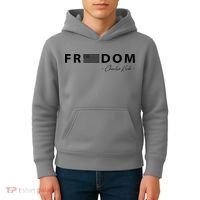 FREEDOM Charlie Kirk Kids Hoodie thumb 4