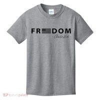 FREEDOM Charlie Kirk Kids T-Shirt thumb 0
