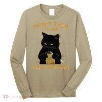 Funny Cat Knits Don't Talk To Me I'm Counting Knitting T 1 Long Sleeve Shirt thumb 0