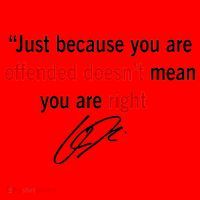 Freedom Charlie Kirk Quote Offended Does't Mean Your Right Santa Hat thumb 1