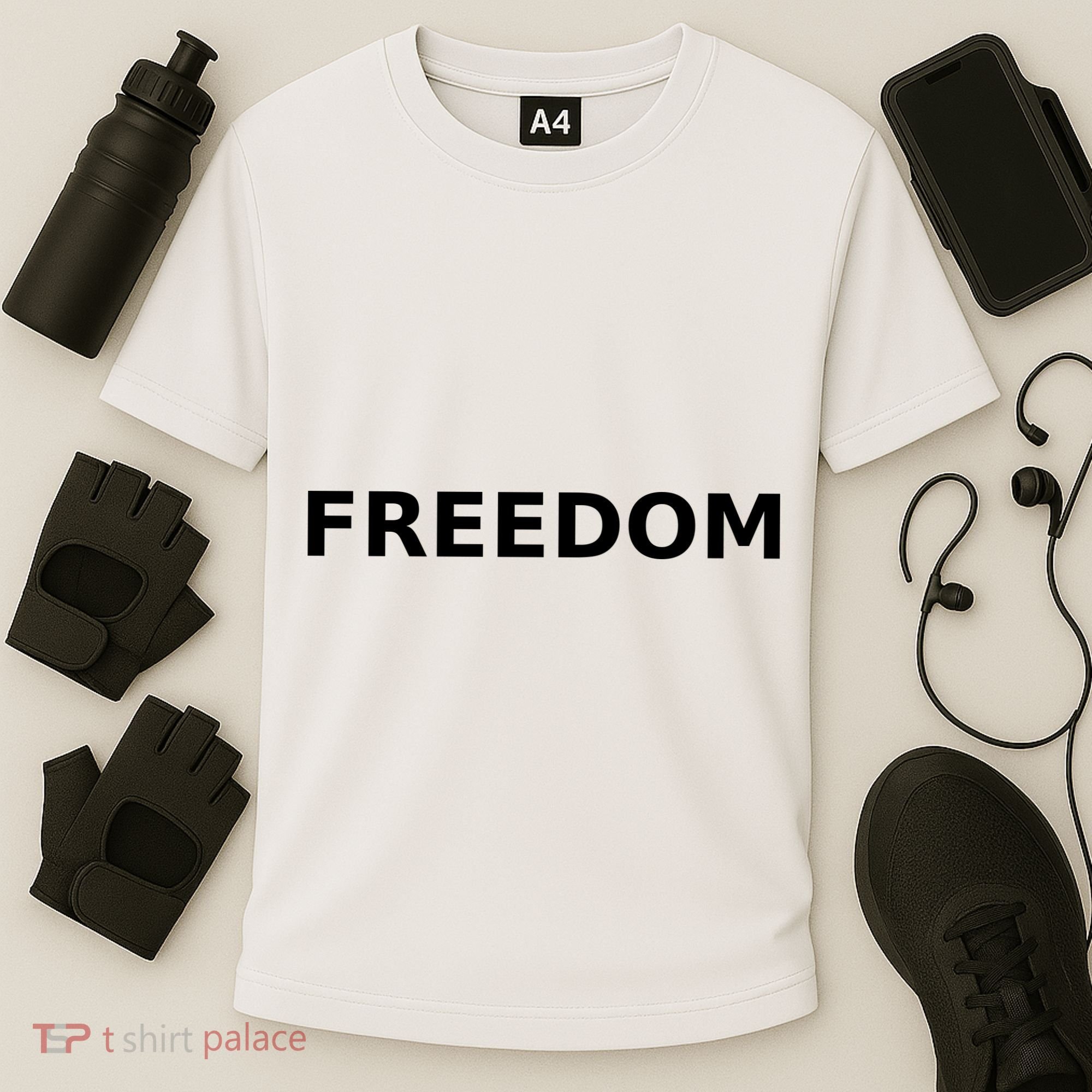 Freedom Charlie Kirk Cooling Performance Crew T-Shirt