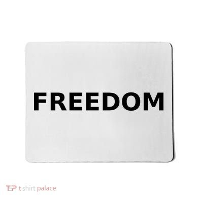 Freedom Charlie Kirk Mousepad