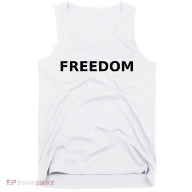 Freedom Charlie Kirk Tank Top