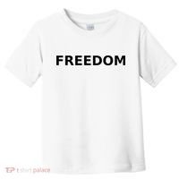 Freedom Charlie Kirk Toddler T-Shirt thumb 0