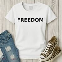 Freedom Charlie Kirk Women's T-Shirt thumb 3