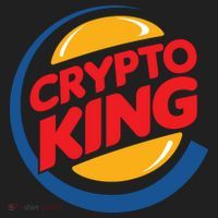 Funny Crypto King Logo Beanie thumb 2