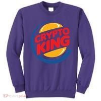Funny Crypto King Logo Sweatshirt thumb 0