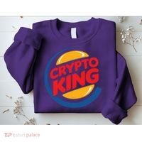 Funny Crypto King Logo Sweatshirt thumb 2