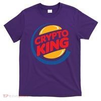 Funny Crypto King Logo T-Shirt thumb 0