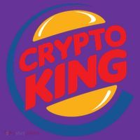 Funny Crypto King Logo T-Shirt thumb 7