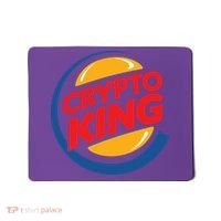 Funny Crypto King Logo Mousepad thumb 0