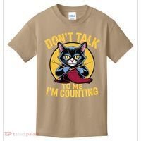 Funny Cat Knits Lover Dont Talk To Me Im Counting Knitting Kids T-Shirt thumb 0