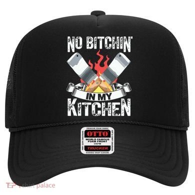Funny Chef Knife Cook Design No Bitchin In My Kitchen Hat