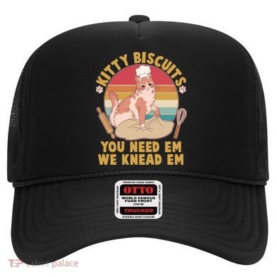 Funny Cute Kitty Biscuits You Need Em We Knead Em Hat