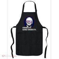 Funny Charles King Charles Of His Majesty & Union Jack Apron thumb 0