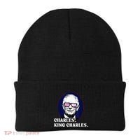 Funny Charles King Charles Of His Majesty & Union Jack Beanie thumb 0