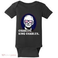 Funny Charles King Charles Of His Majesty & Union Jack Baby Bodysuit thumb 0
